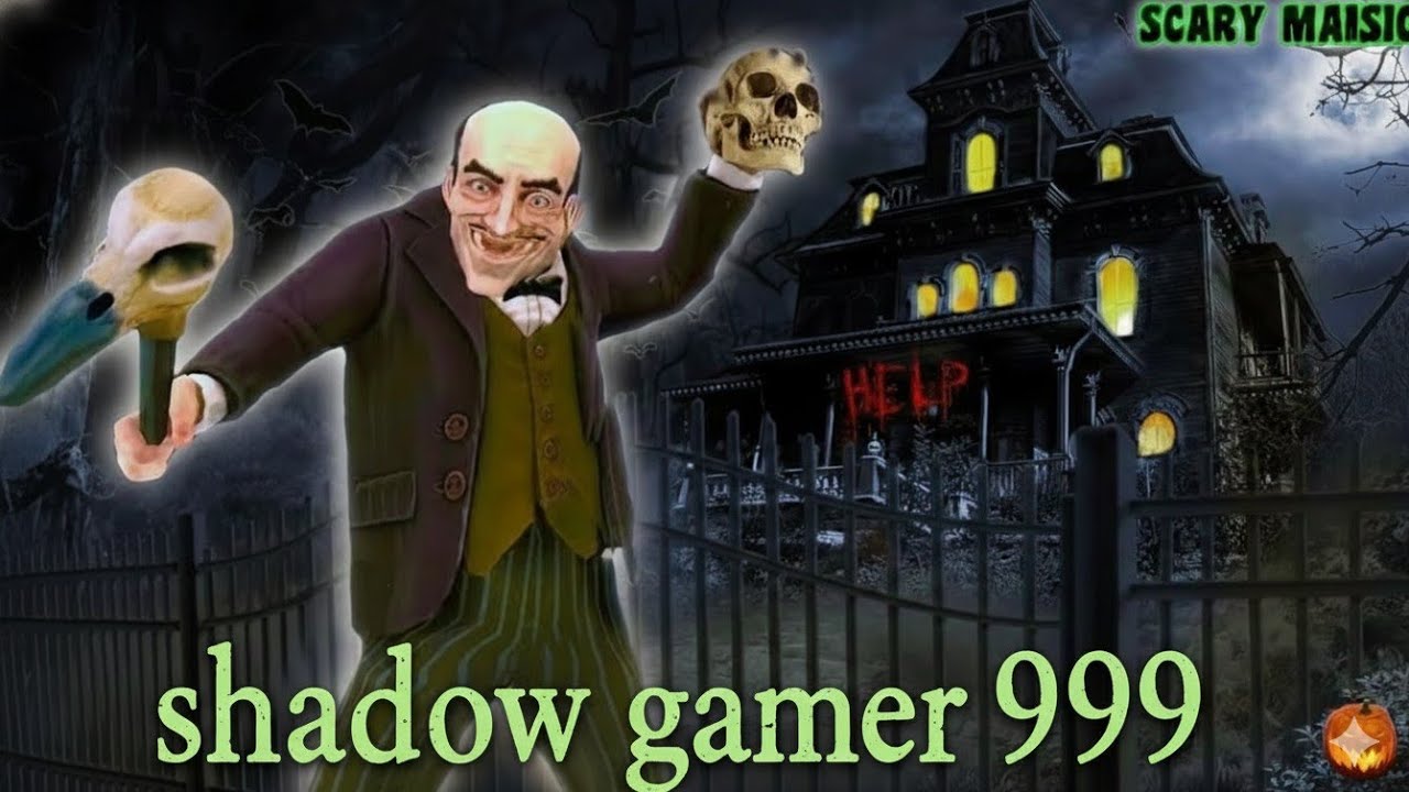 #scarymansion😱 new horrible game part 1 complete half game 😵‍💫🥴🙂‍↔️