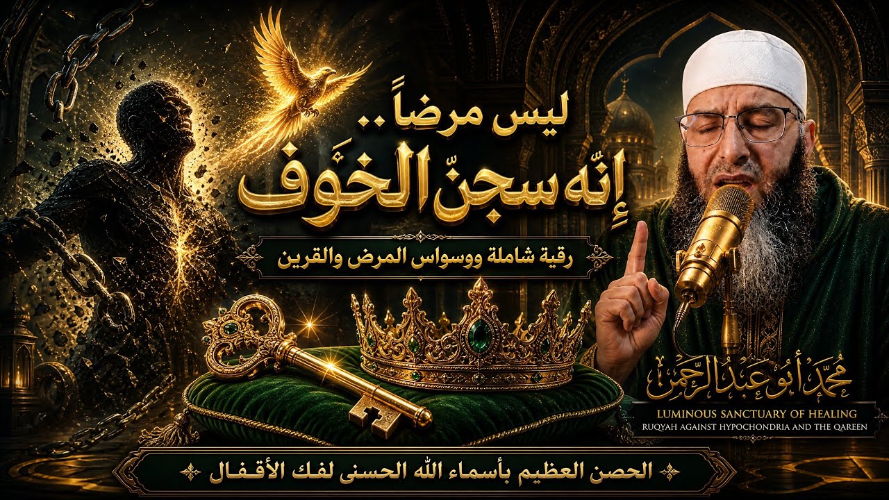ليس مرضًا إنه سجن الخوف داخل جسدك!رقية كاسحة تحطم وسواس المرض وتسقط تسلّط القرين محمد ابو عبد الرحمن