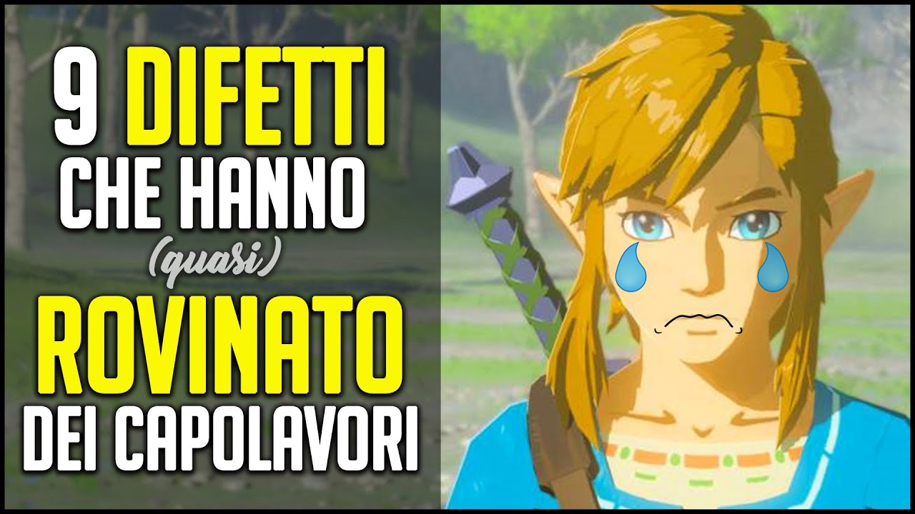 9 DIFETTI CHE HANNO (quasi) ROVINATO DEI CAPOLAVORI