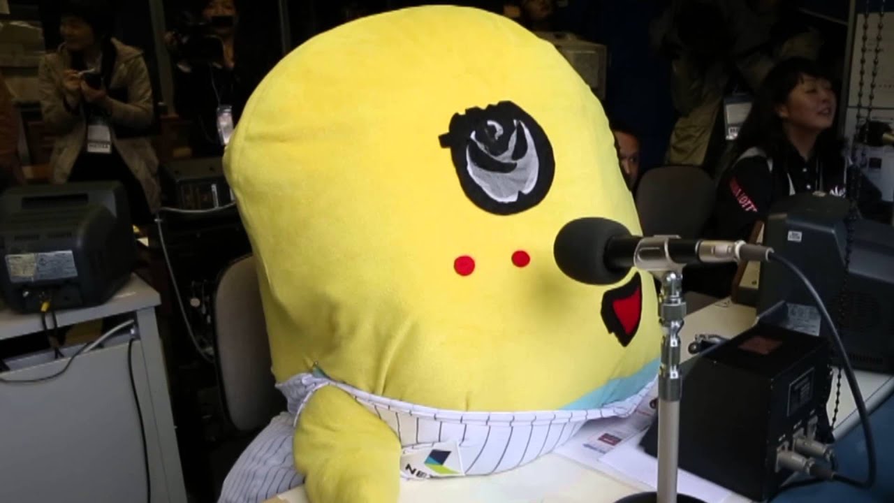 ふなっしー、異例のウグイス挑戦！
