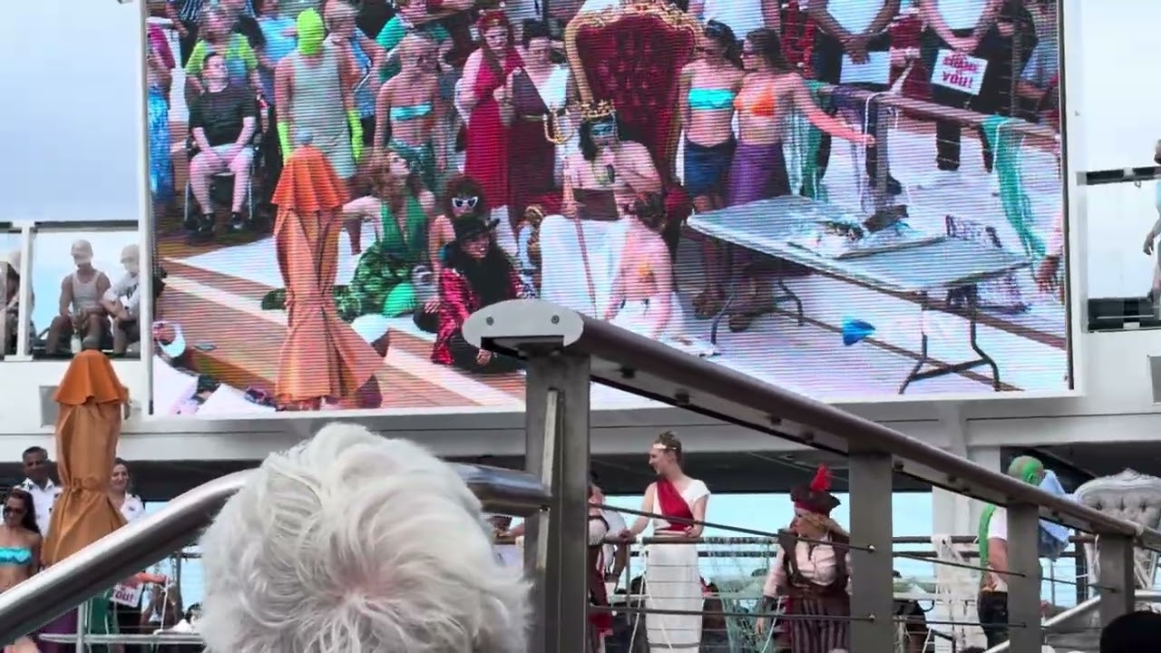 Crossing the equator ceremony part 2
