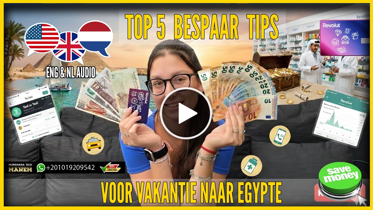 BESPAAR HONDERDEN EURO'S OP VAKANTIE IN EGYPTE MET DEZE TOP 5 TIPS  - #608
