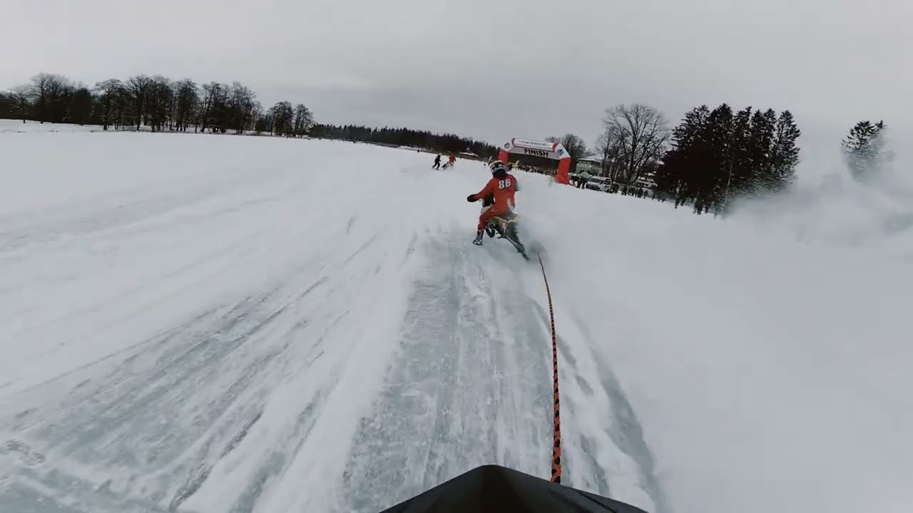 Edgars Silins & Sandis Calpa 86 Alūksne Skijoring Race 2 2026