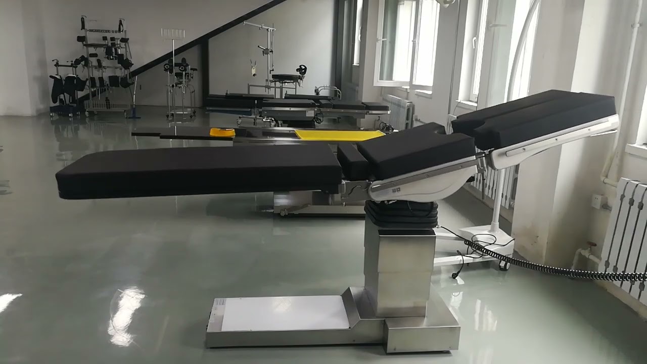 Radiolucent Carbon Fiber Imaging Orthopedic Operating Table