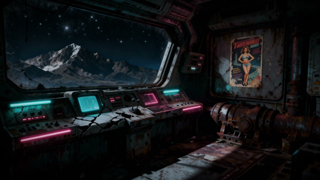 Night Shift Space Station Ambience | Futuristic Sci-Fi Soundscape