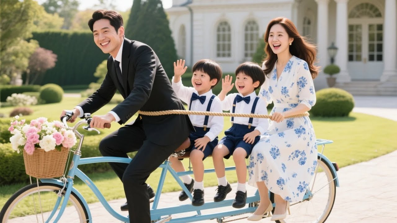 엄마, 아빠 잡았어! 천재 4남매가 덫을 놓아 CEO 아빠 생포한 귀여운 작전