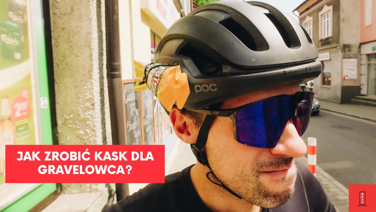 Jak zrobić kask dla GRAVELOWC&Oacute;W - POC Omne Ultra MIPS