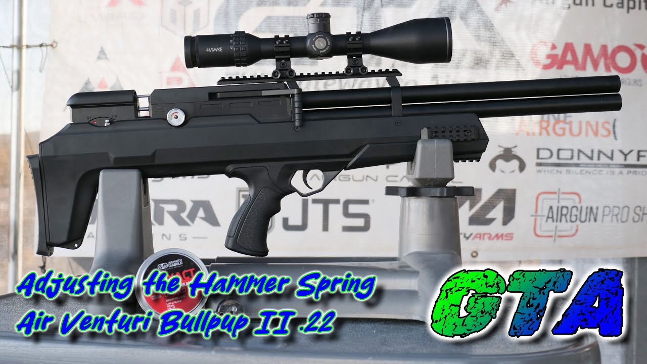 Air Venturi Bullpup II - Easy Power Tuning - Time to Test and Dial in the Hammer Spring