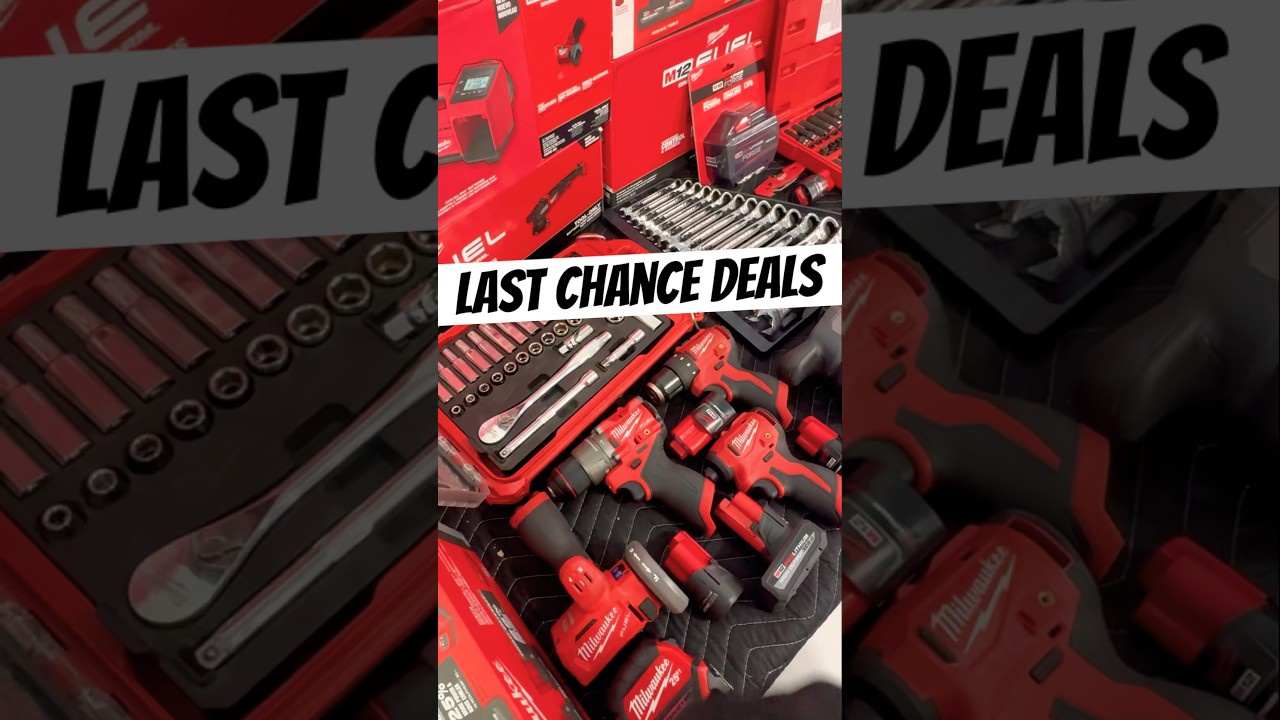 🚨 ENDING SOON! The BIG Milwaukee Tool Sale! #tooldeals #acmetools