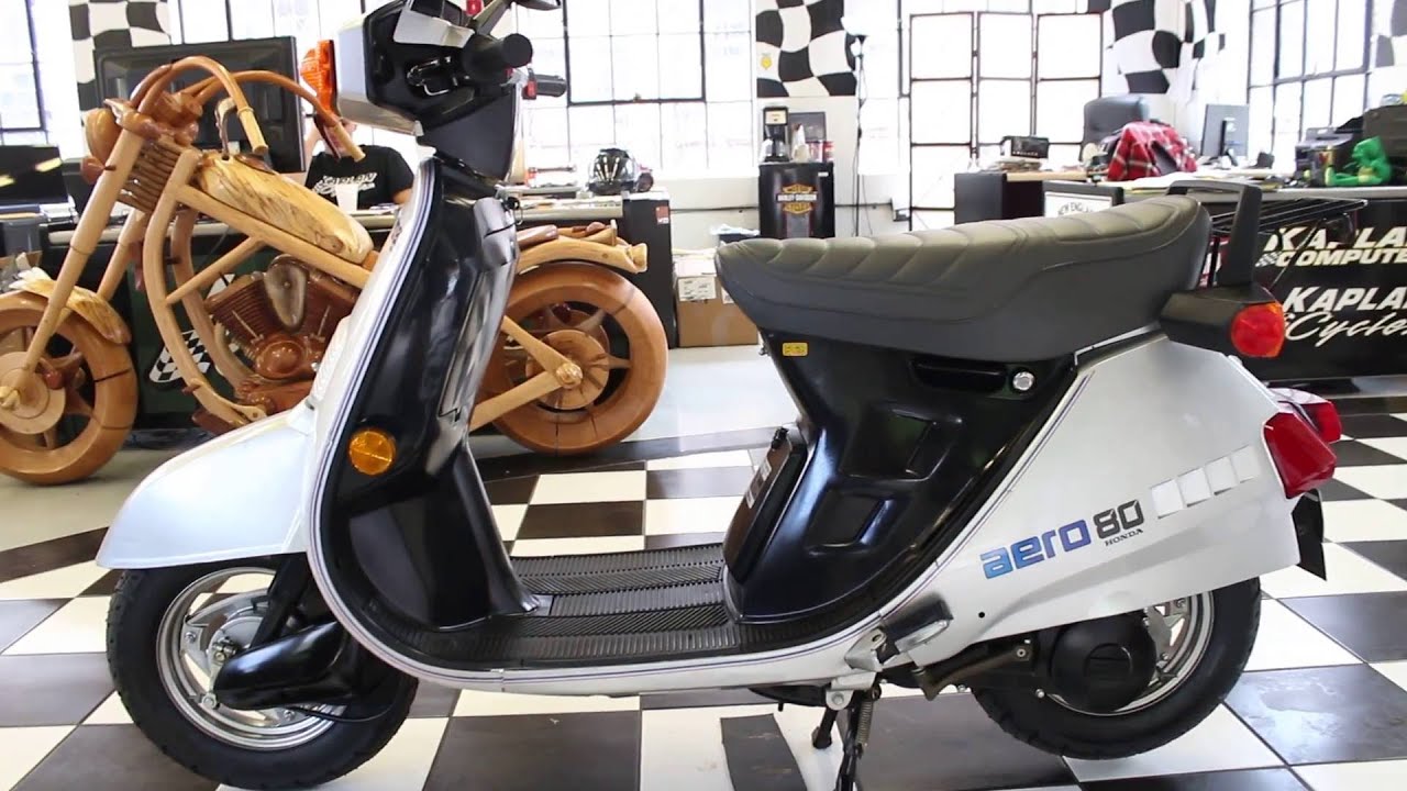 1983 Honda Aero 80cc Scooter