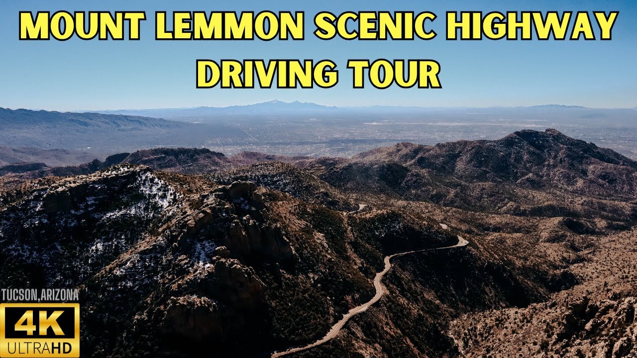 Mount Lemmon Scenic Highway | Full Drive Tucson, Arizona [4K]