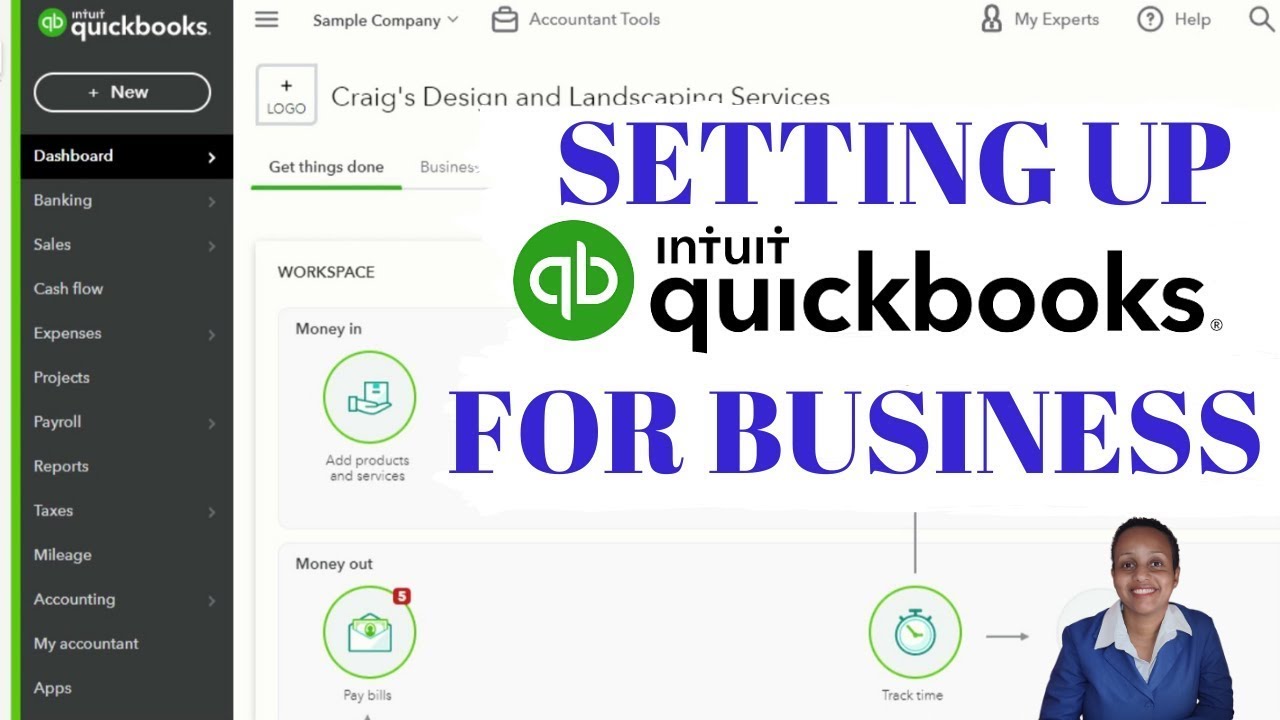 How to setup QuickBooks Online 2022