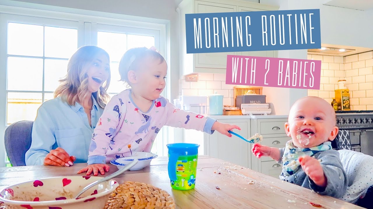 MORNING ROUTINE WITH TWO BABIES!