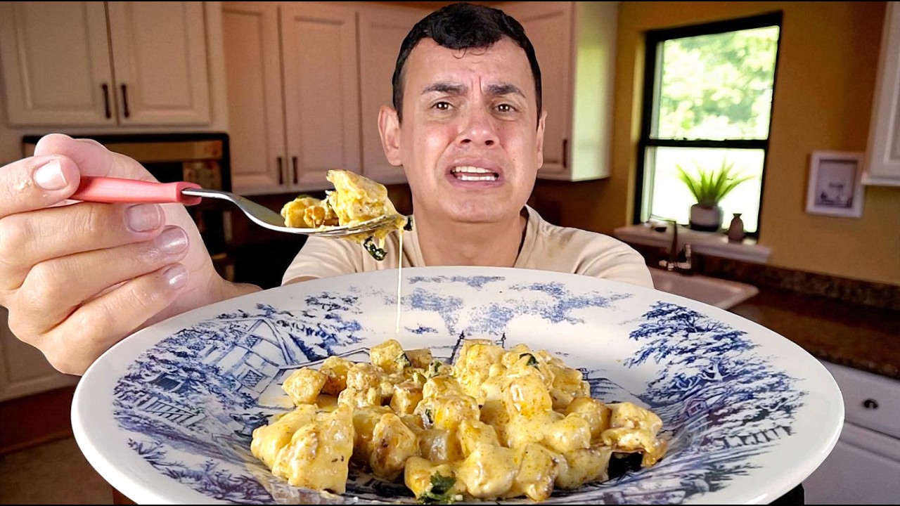 🥔🍗 Frango Cremoso com Batatas Douradas – Rápido, Fácil e Delicioso!