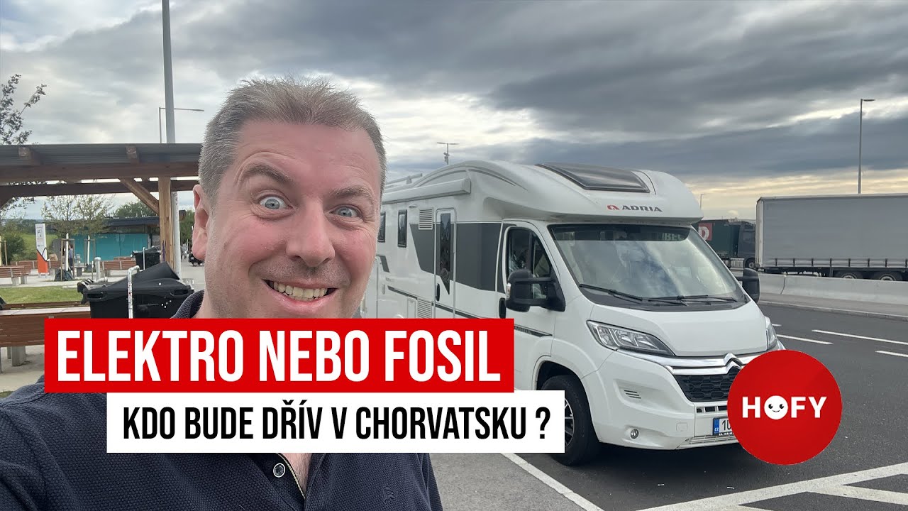 Elektro a nebo fosil pro cestu do Chorvatska? Realistické porovnání.