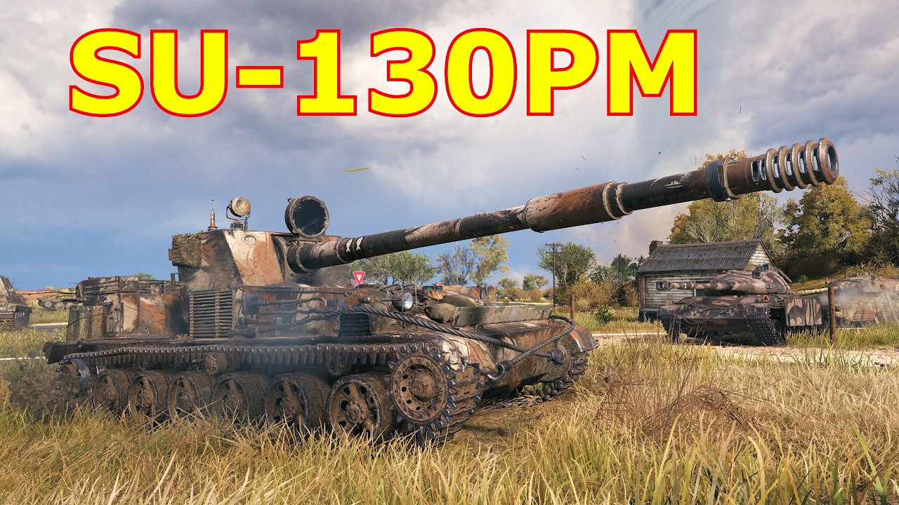 World of Tanks SU-130PM - 5 Kills 7,4K Damage