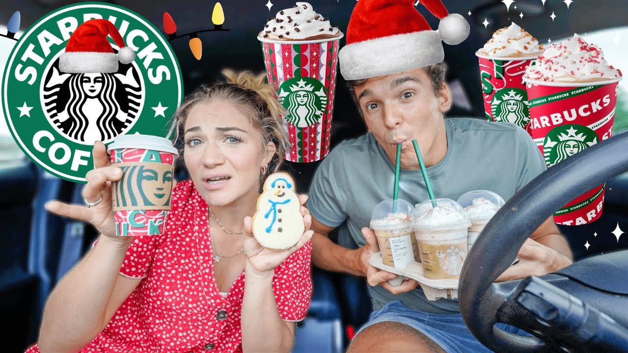 Trying EVERY Starbucks HOLIDAY Menu Item