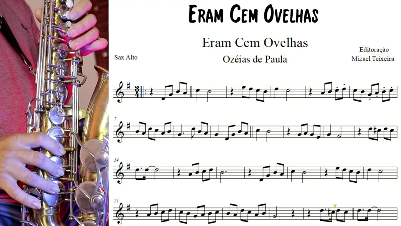 Era Cem Ovelhas - Partitura - Sax Alto