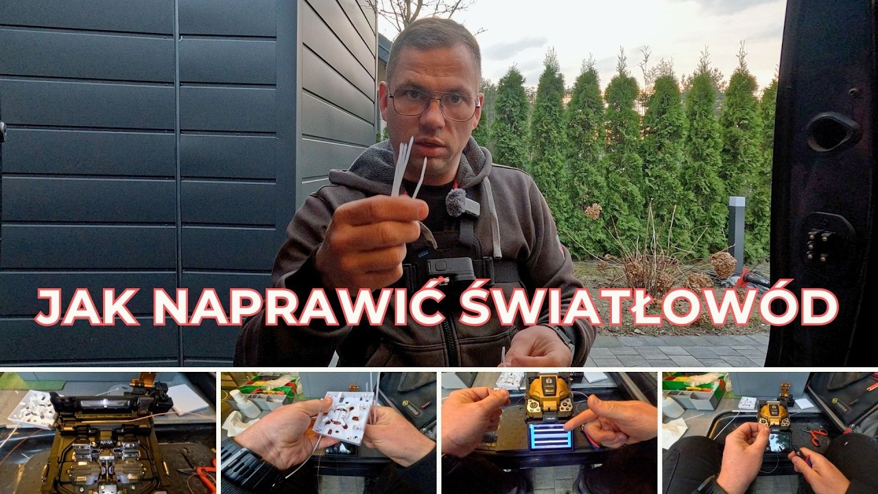 Kurs spawanie światłowodu krok po kroku 🛠️ Proces naprawy + kwestie bezpieczeństwa
