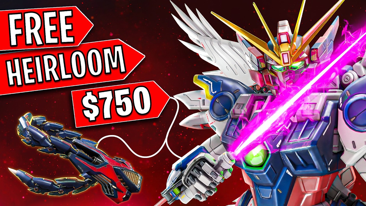 Unlocking the TWO NEW $750 GUNDAM HEIRLOOMS & PAY-TO-WIN Skins FOR FREE!