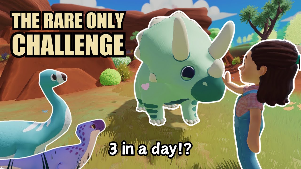 Mari's Budding Day and More Rare Dinos | Only Rare Challenge | Paleo Pines [6]