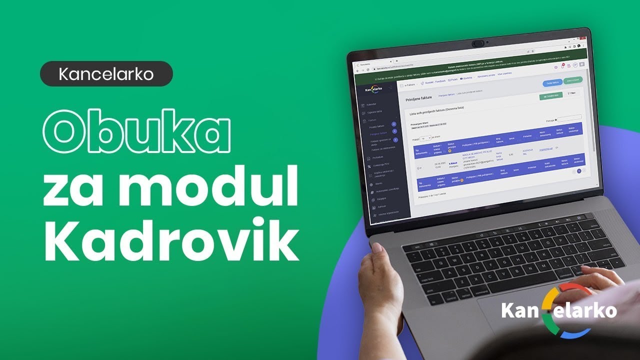 Paragraf Kancelarko - Obuka za modul Kadrovik