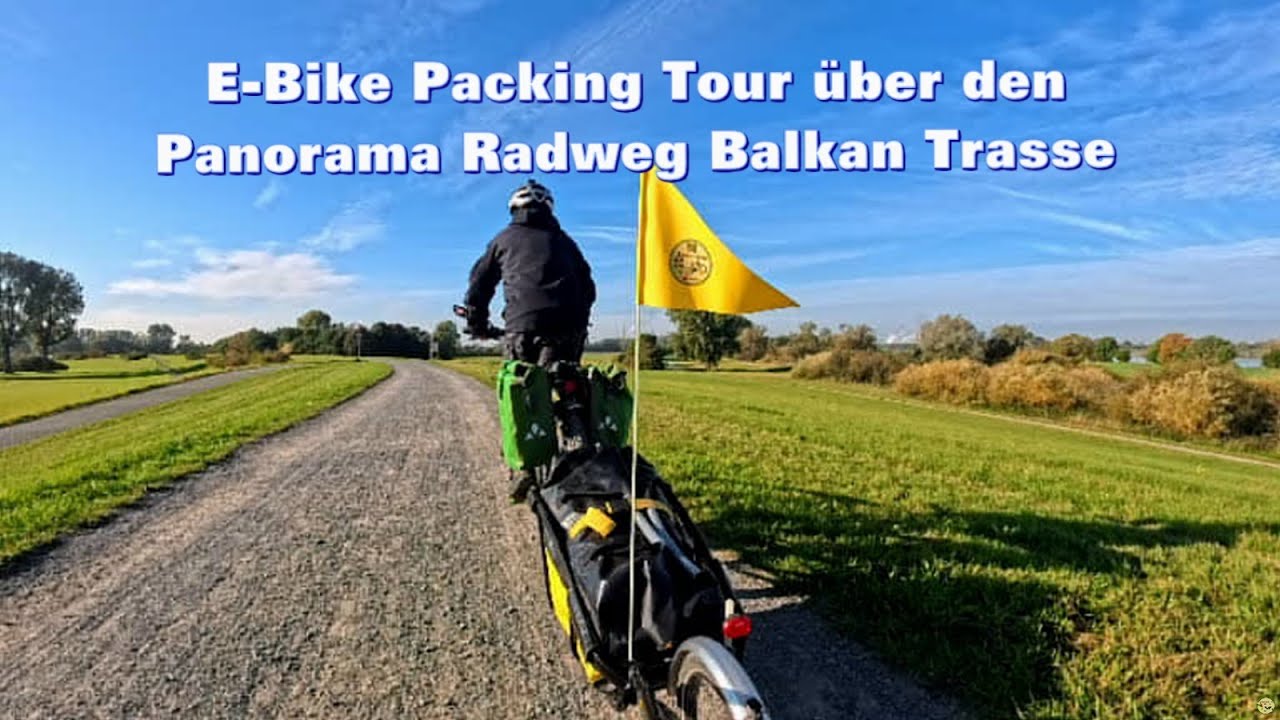 Tag 1 E Bike 135 Km MTB Runde über die Balkantrasse & Nordbahntrasse #bikepacking #Balkantrasse