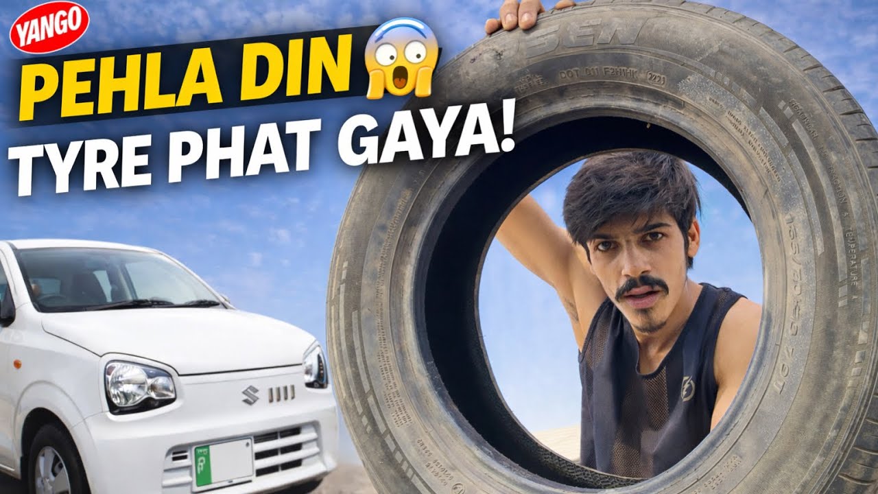 Pehla Din Aur Gaari Ka Tyre Phat Gaya! 😱 Raat 4 Baje Kya Hua? | Real Struggle Story 