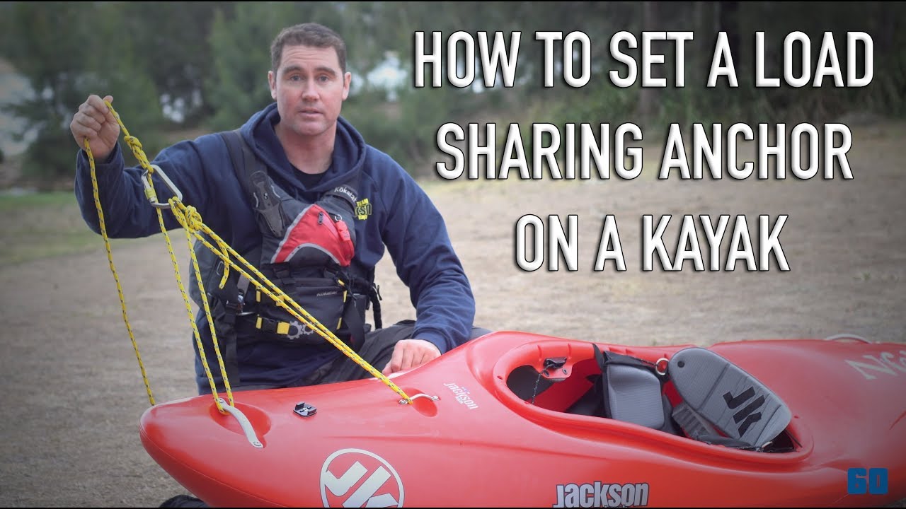 How to set up a load sharing anchor on a kayak