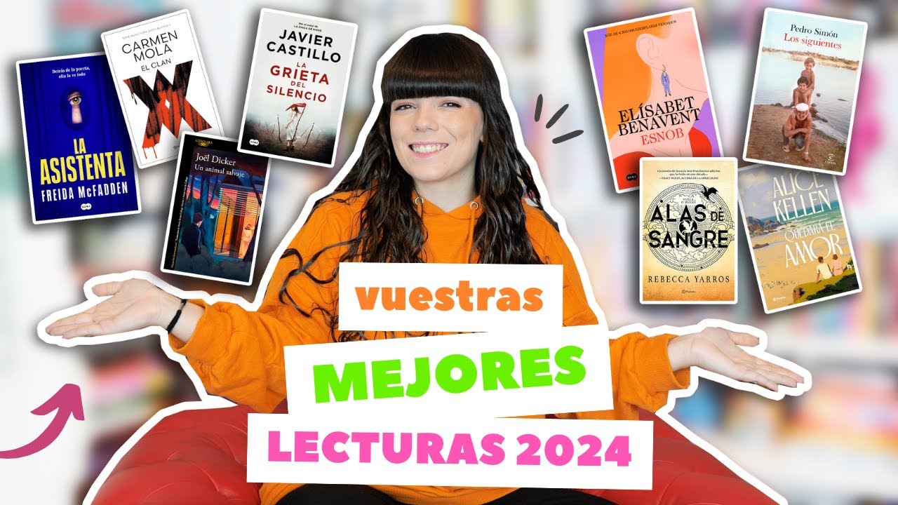 MEJORES LECTURAS DEL AÑO ⭐⭐⭐⭐⭐ (según mis seguidores)