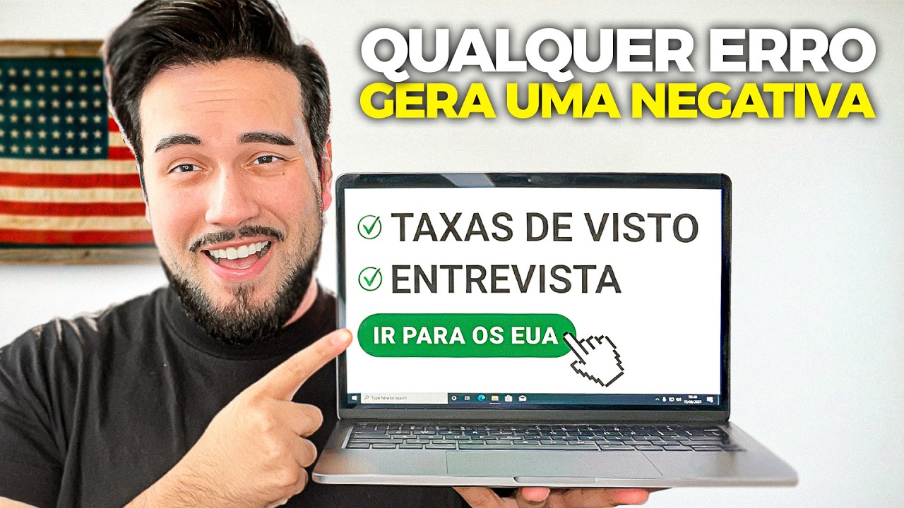 O PROCESSO COMPLETO PARA TIRAR O VISTO AMERICANO 2026