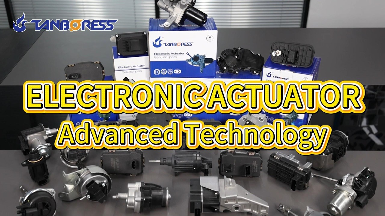 Electronic Actuator Advanced Technology#turbo  #chra  #tanboress