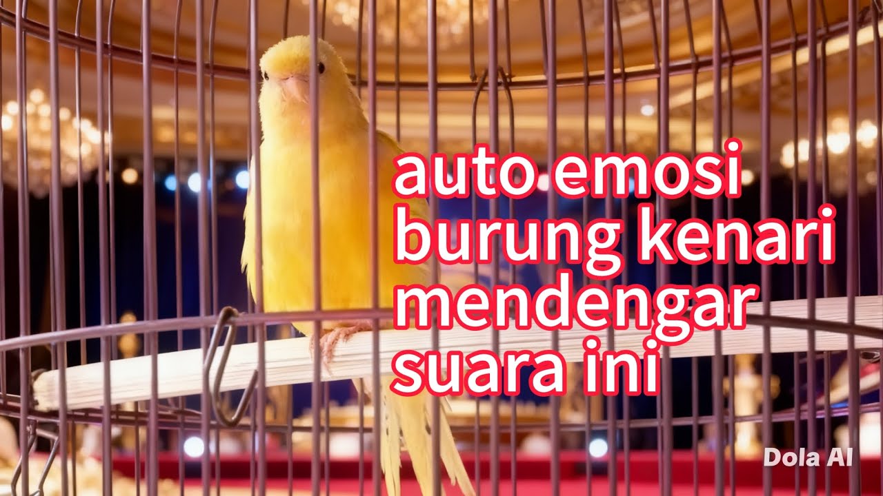 pancingan suara burung kenari auto emosi