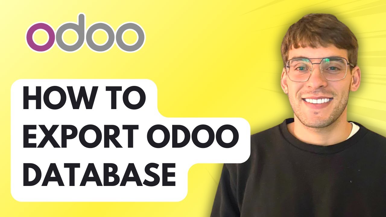 How to Export Odoo Database [2026 Full Guide]
