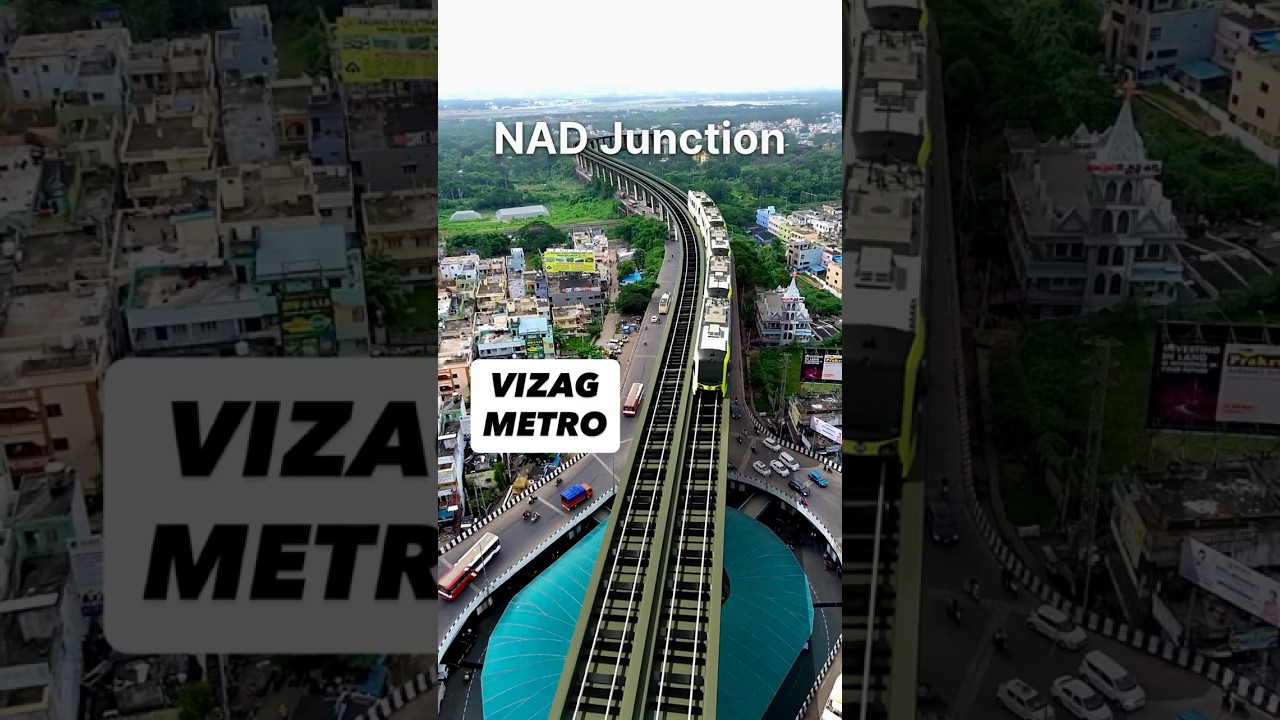 Vizag Metro in 2035 | A Futuristic Glimpse #vizagmetro #vizag #metro #metroupdate