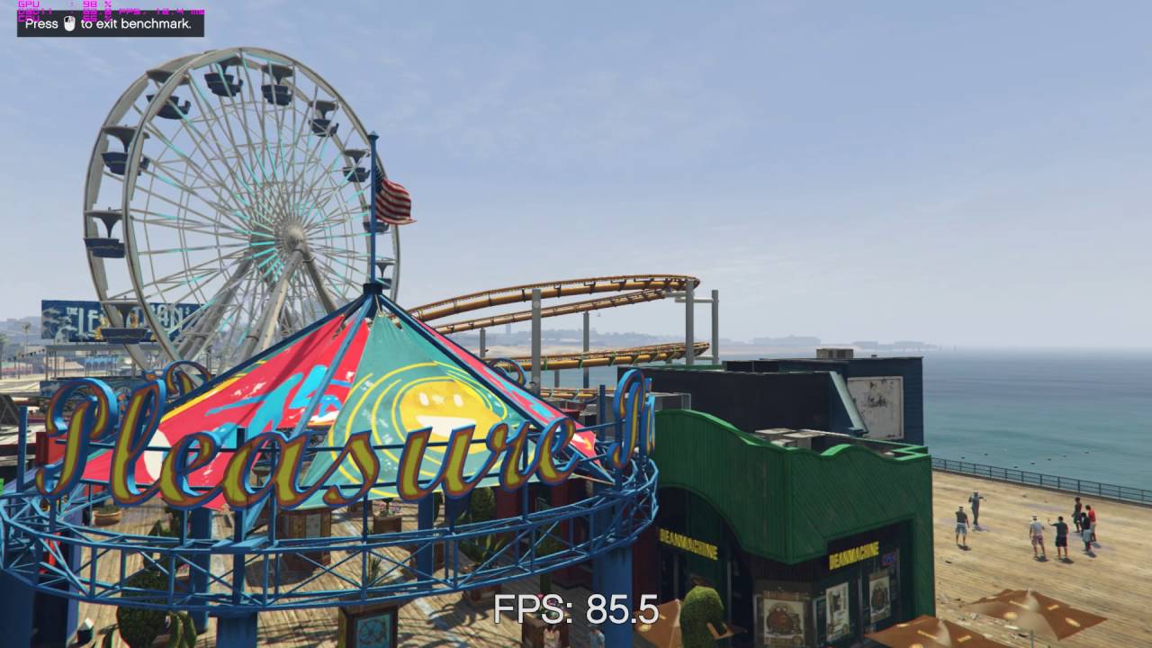 GTA V benchmark Geforce 770 + I7 860 @3.5 hz
