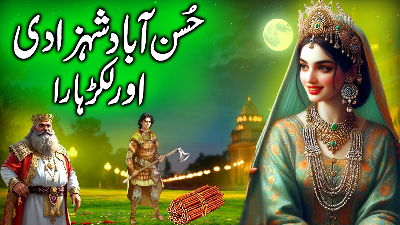 Hussan Abad Shehzadi aur Lakarhara || The Princess Hassanabad and the Woodcutter || urdu kahani