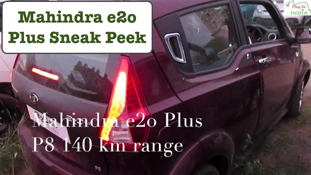 Mahindra e2o Plus Electric Car - Sneak Peek & First Drive