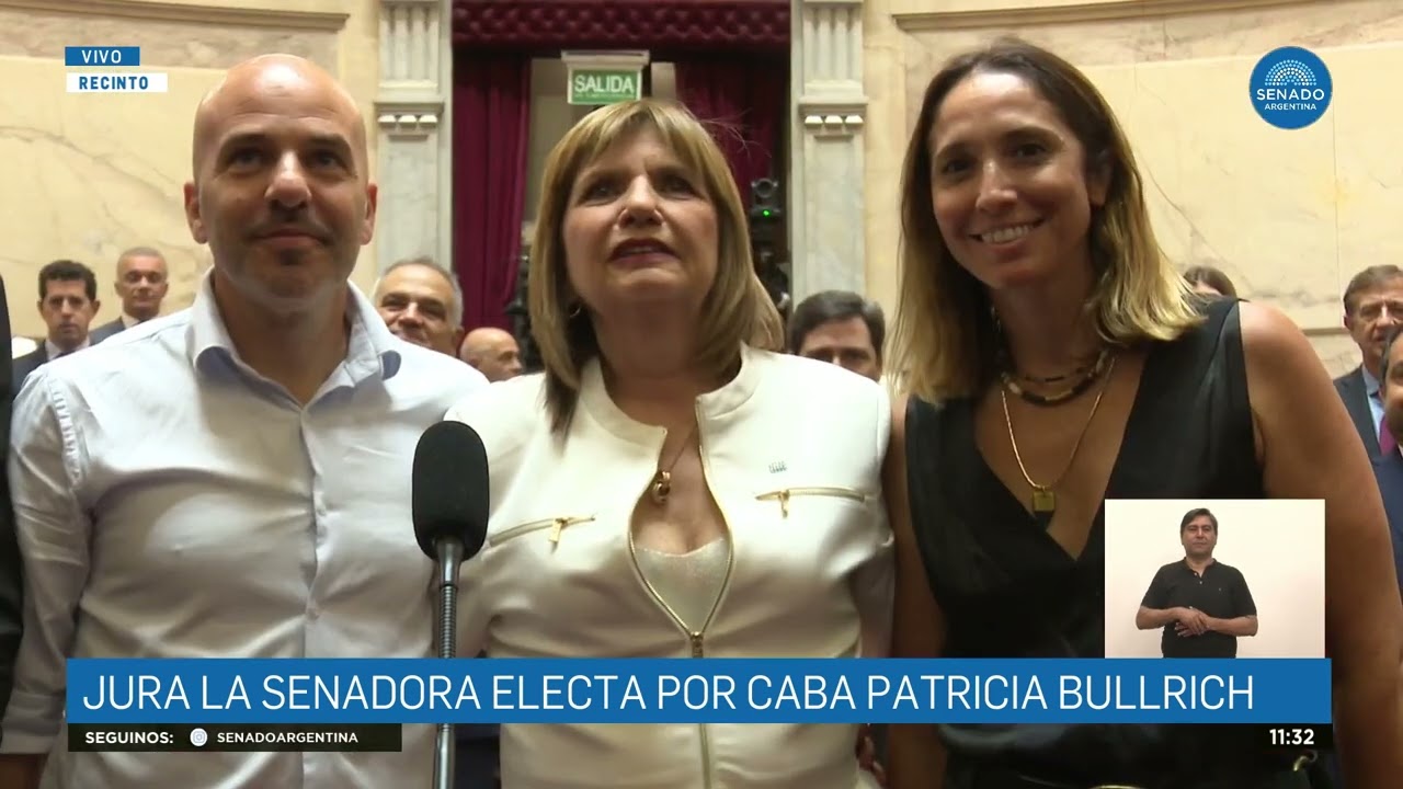 JURA DE PATRICIA BULLRICH COMO SENADORA - SESIÓN PÚBLICA ESPECIAL 28-11-25