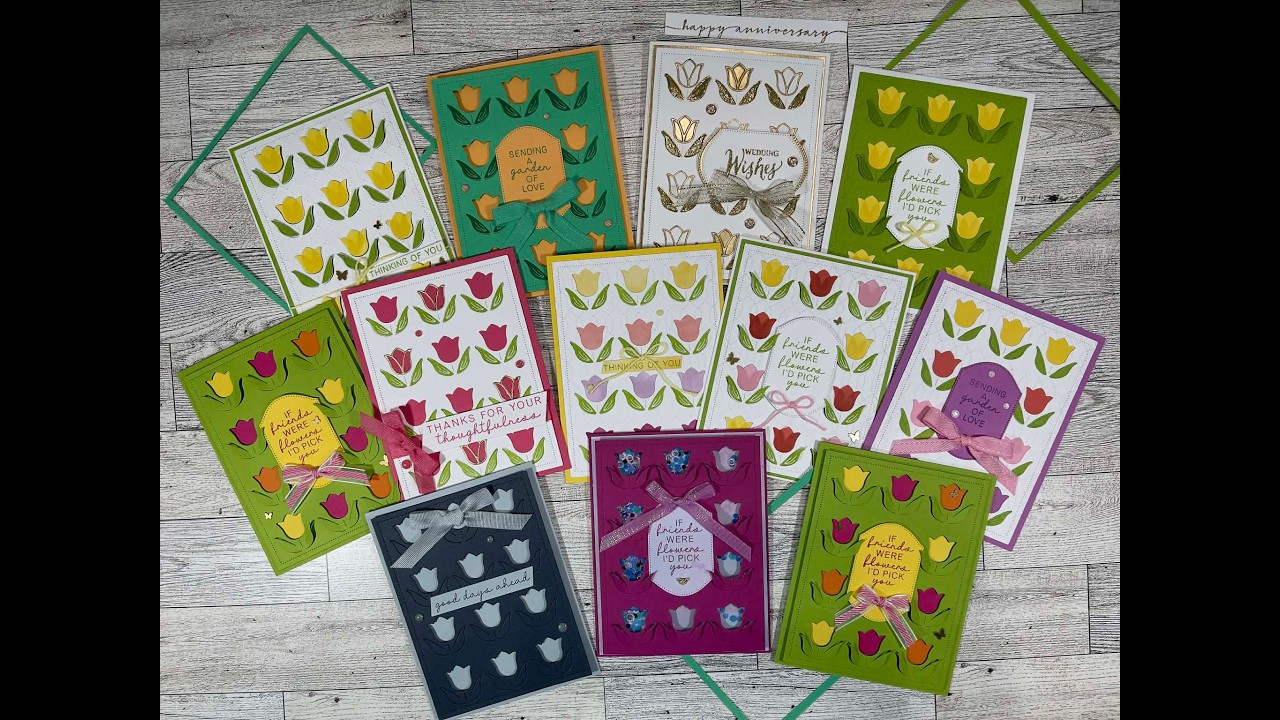 Stampin' Up Sunshine & Tulips Cards