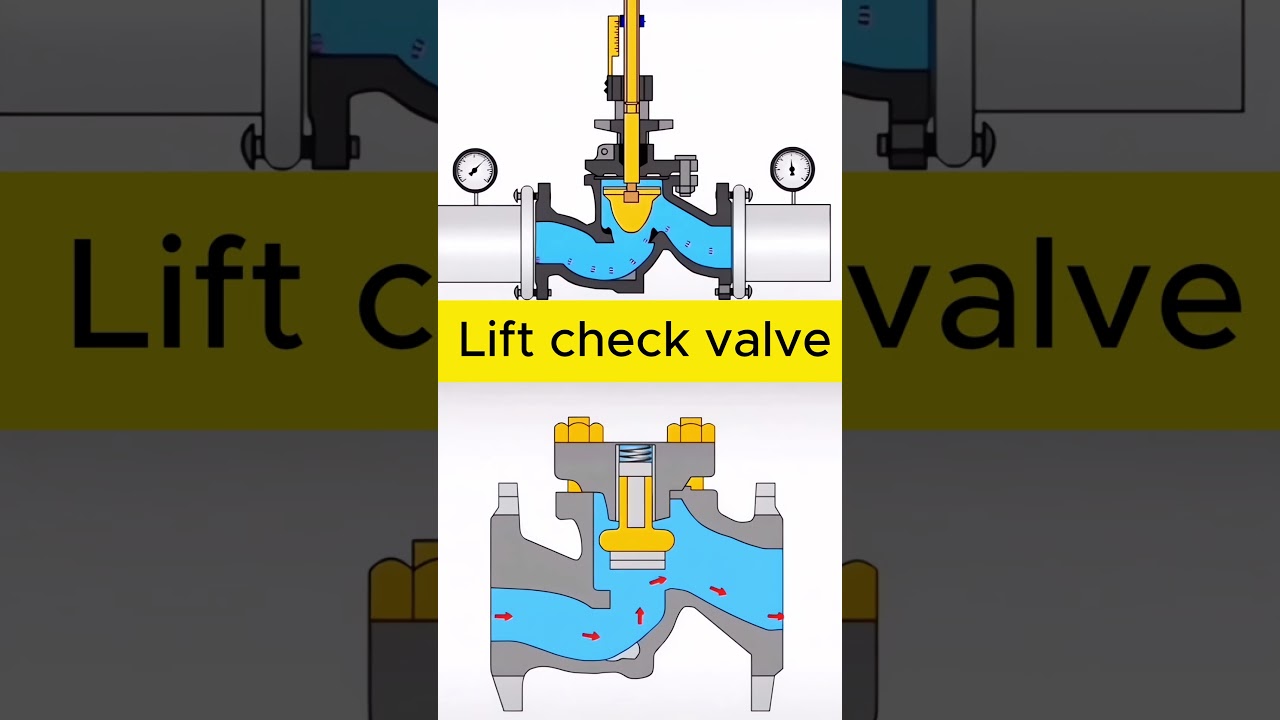 Lift Check Valve #cad #fusion360 #mechanical #engineering #mechanism #mechanism #education