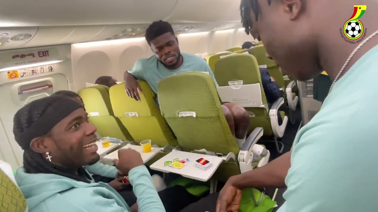BLACK STARS DEPARTURE AND ARRIVAL AT MADAGASCAR