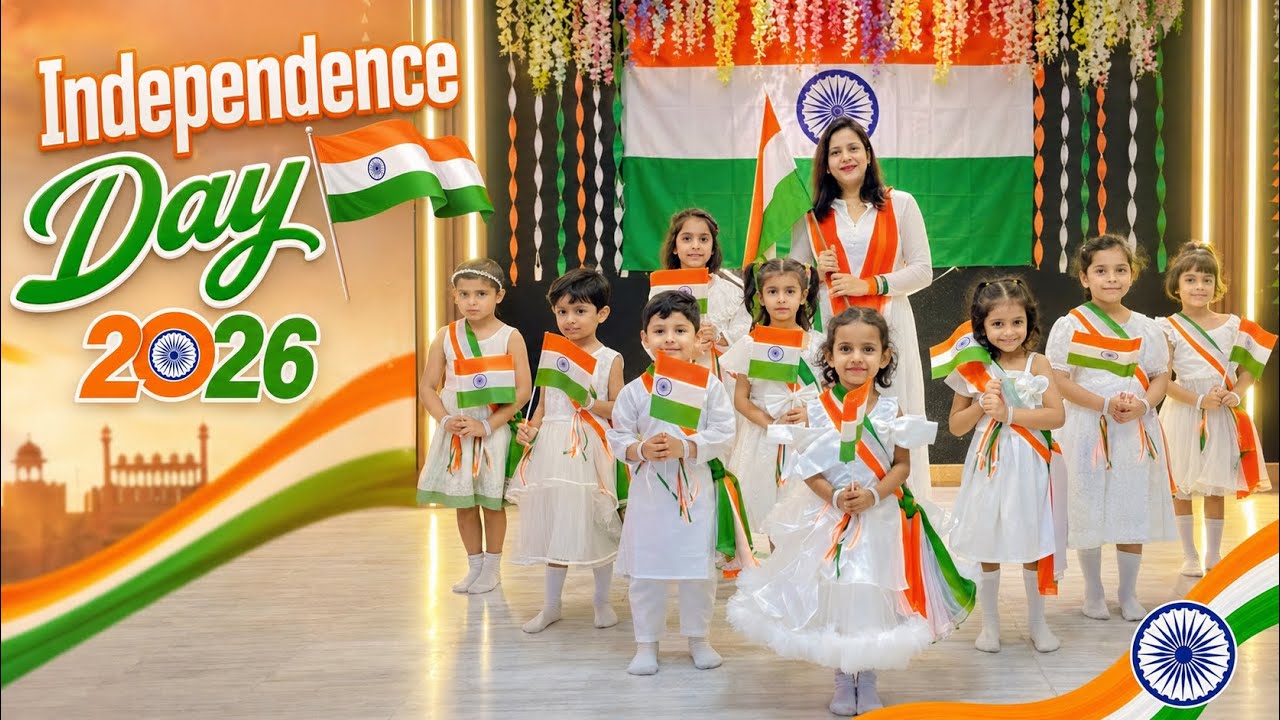 15 August 2026 Special 🇮🇳 Kids Dance Performance | Patriotic Song Dance | Independence Day 