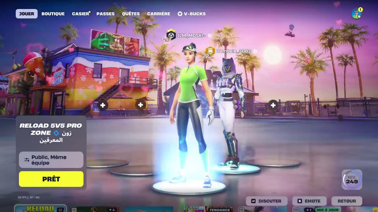 petit live chill ( fornite )