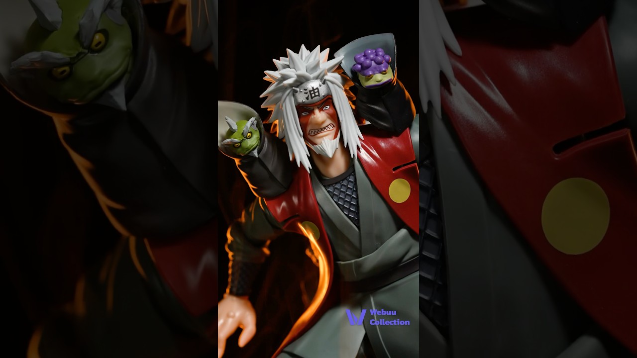 S.H.Figuarts Jiraiya Sage Mode 🐸🔥What y&rsquo;all think of this one? #naruto #jiraiya #actionfigure