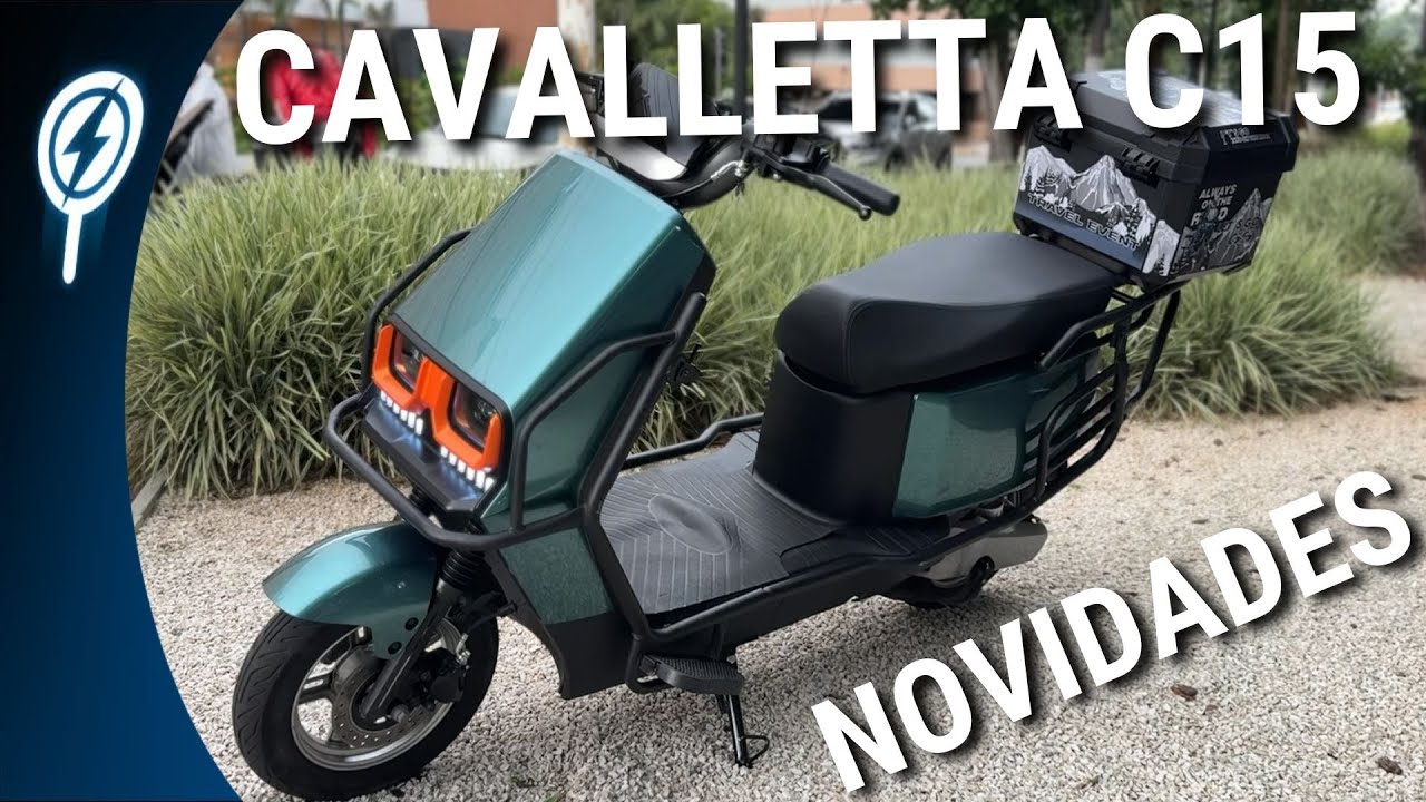 NOVA CAVALLETTA C15 - AUTOPROPELIDO DE GENTE GRANDE!!!