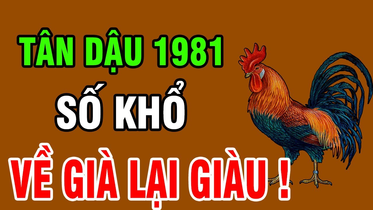 Tuổi Tân Dậu 1981– Sinh Ra Đã Khổ, Nhưng Càng Về Già Càng Hưởng Phúc Trời Ban!