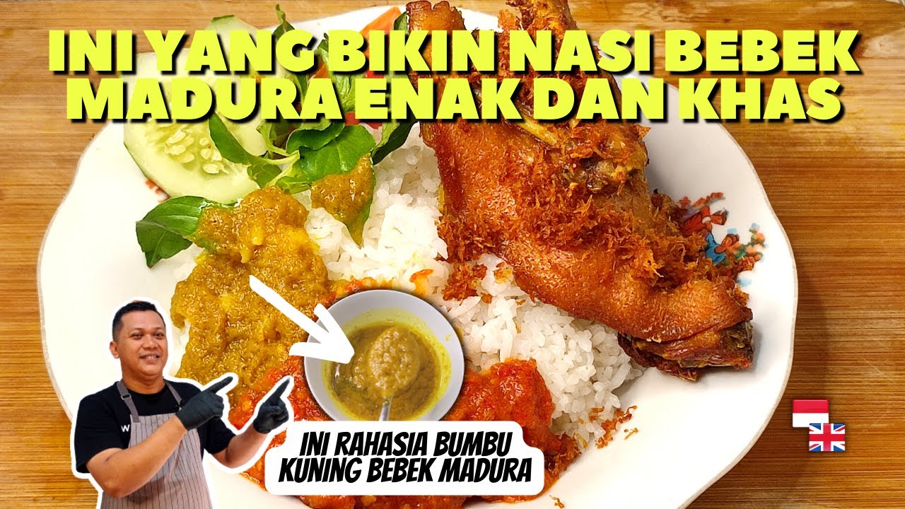 CARA MEMBUAT BUMBU BEBEK MADURA YANG ENAK DAN KHAS