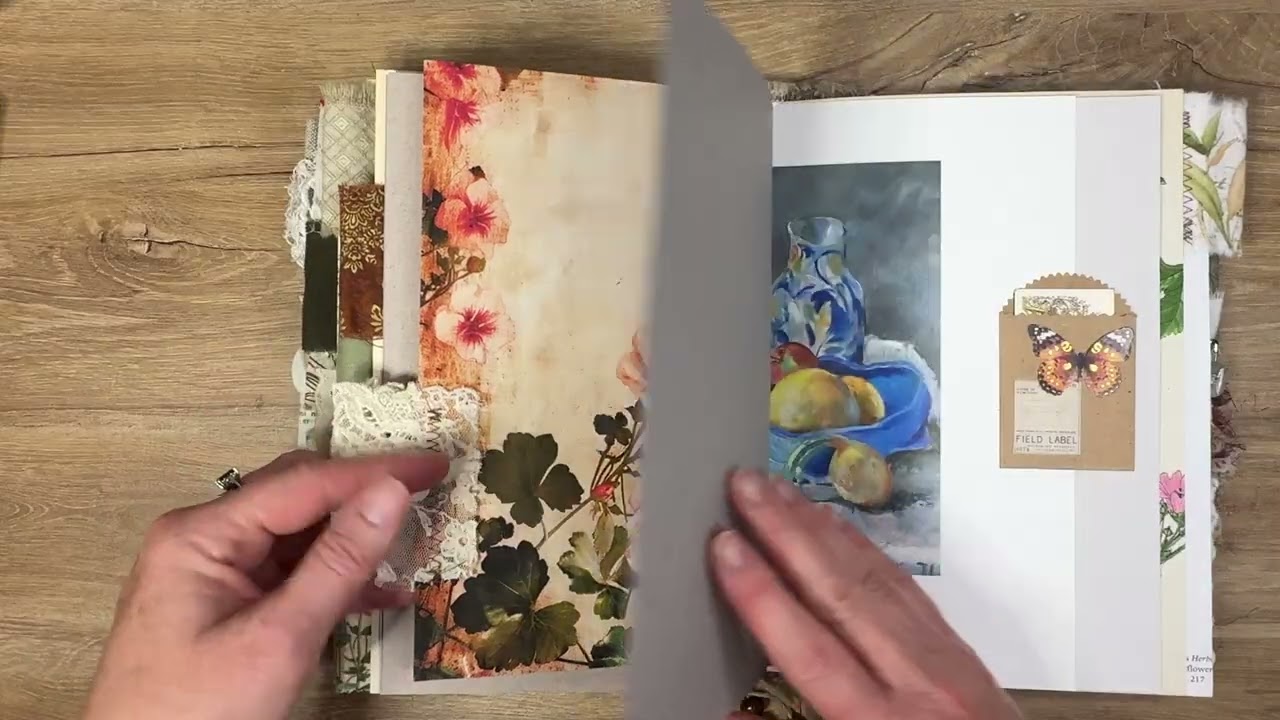 Junk journal flip through “China Rho” 
