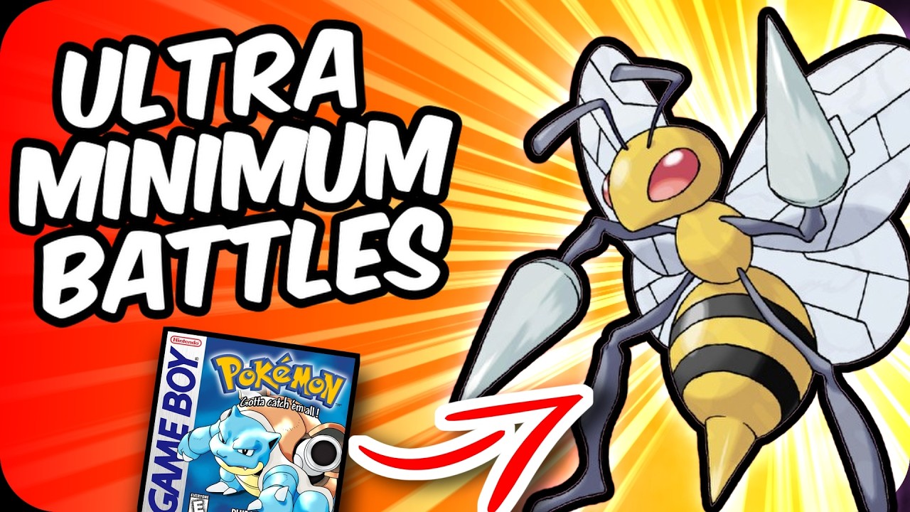 Can Beedrill beat Pokemon Red/Blue with only 13 battles?
